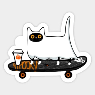 Spooky Sk8er Sticker